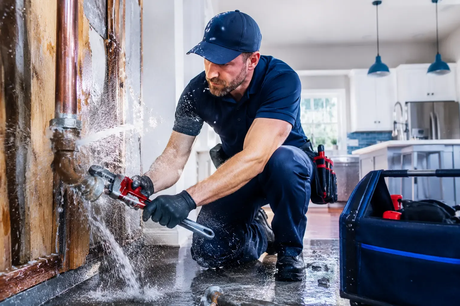Local emergency pipe repair professionals in Conway Springs, KS